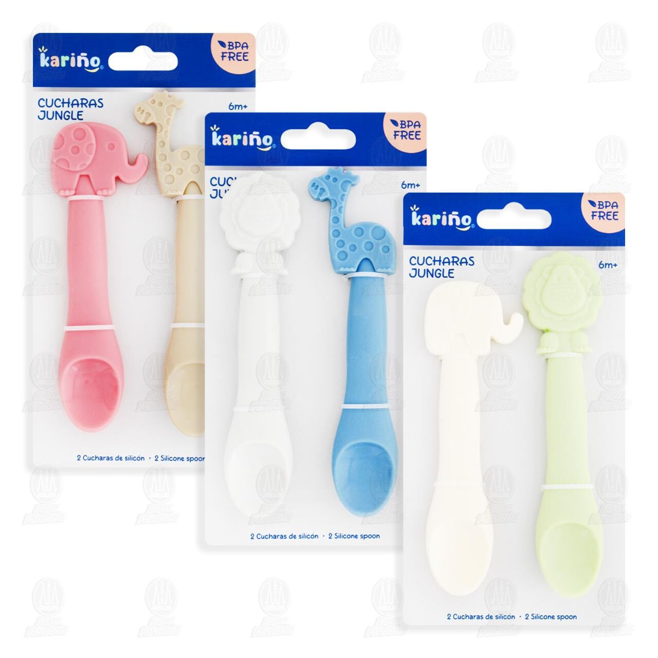 Cucharas Kariño de Silicón, 2 pzas. image number 2