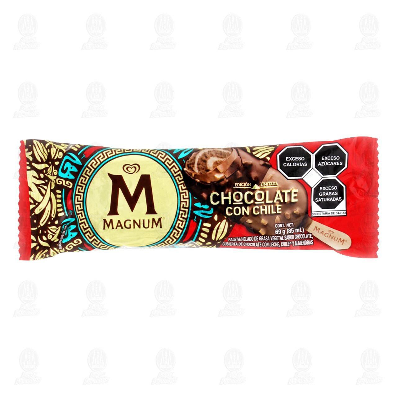 Paleta Magnum Chocolate con Chile, 85 ml. image number 0