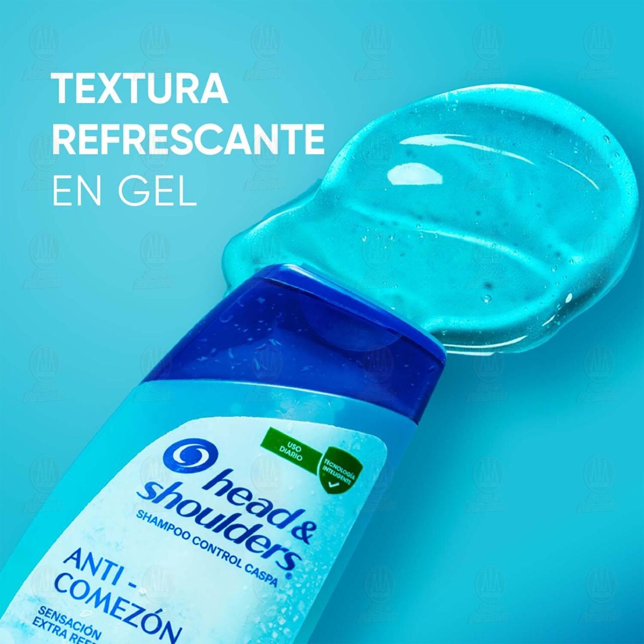 Shampoo Head & Shoulders Anti-Comez&oacute;n Menta Refrescante, 650 ml. image number 3