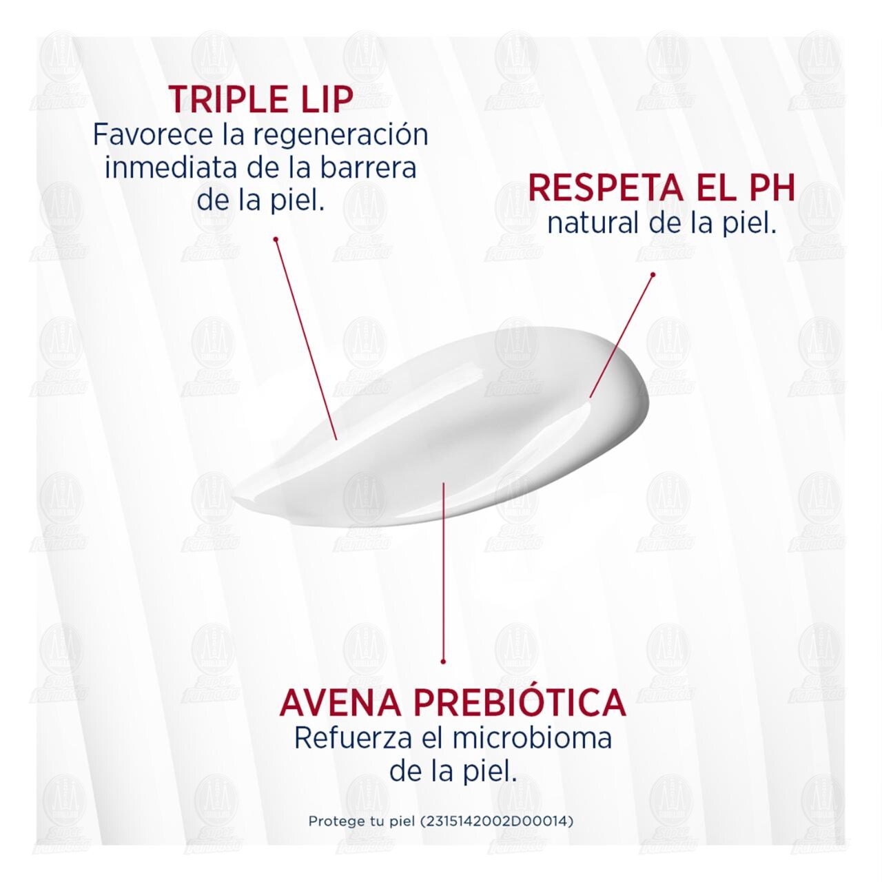 Loci&oacute;n Hidratante Lubriderm Clinical Therapy Cuerpo y Cara, 400 ml. image number 4