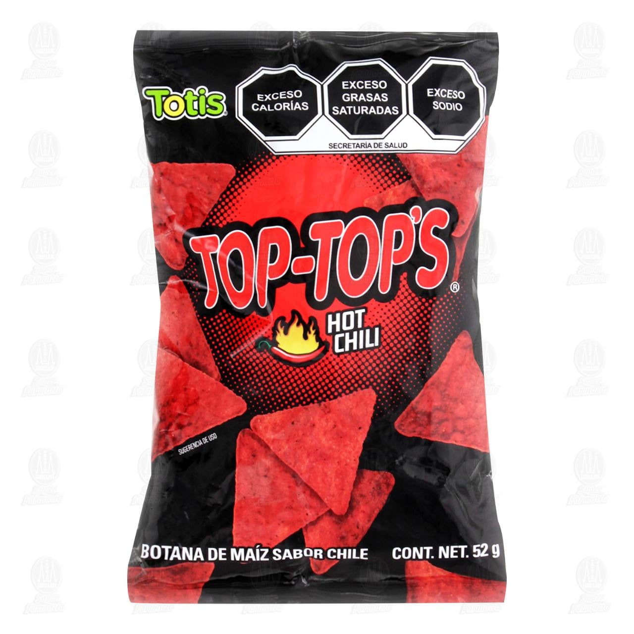 Imagen para Botana Totis Top-Top's Hot Chili, 52 gr.