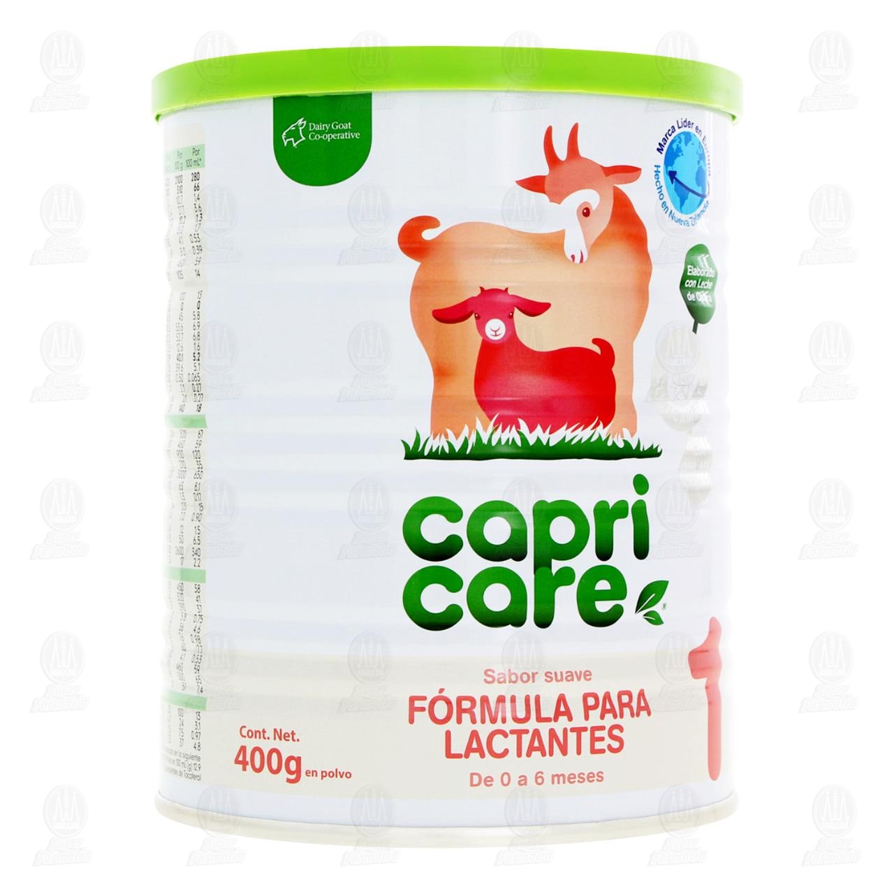 Imagen para Fórmula Infantil Capricare para Lactantes de 0 a 6 Meses, 400 gr.