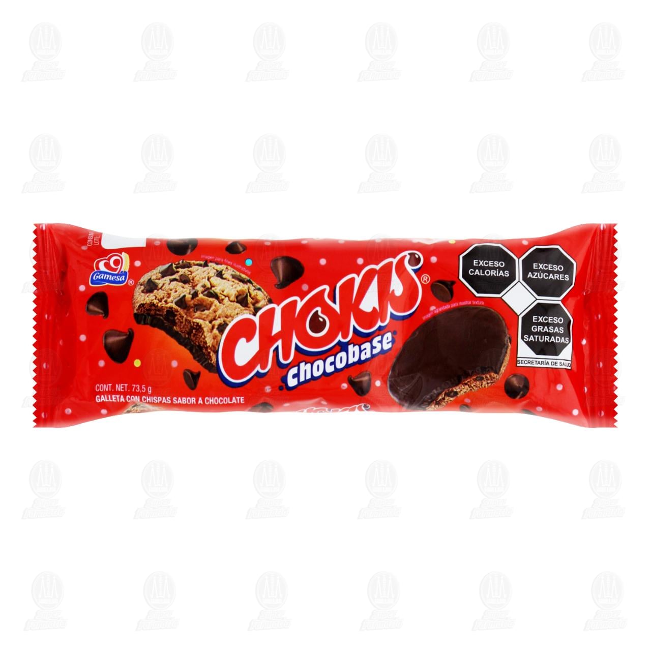 Galletas Chokis Chocobase, 73.5 gr. image number 0