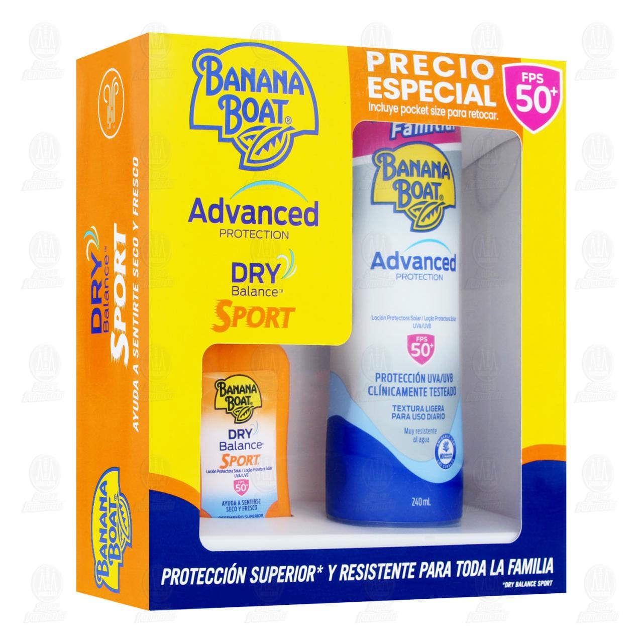 Imagen para Pack Banana Boat Precio Especial FPS 50+, 2 pzas.
