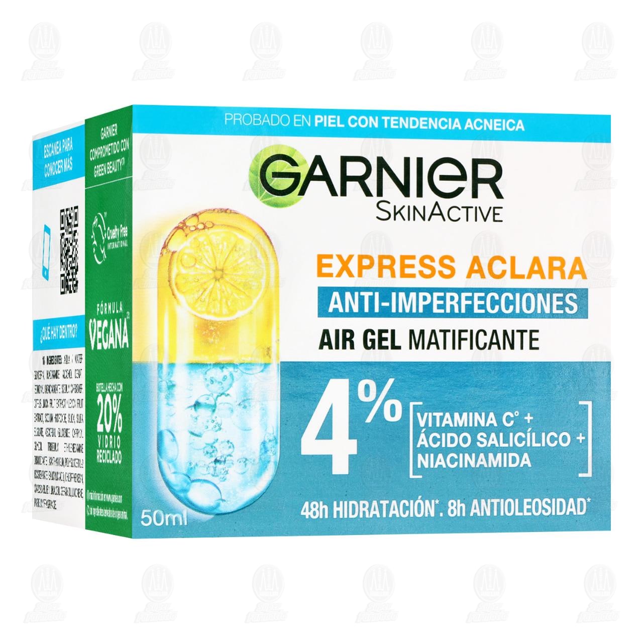 Imagen para Gel Matificante Garnier Skin Active Express Aclara Anti-Imperfecciones, 50 ml.