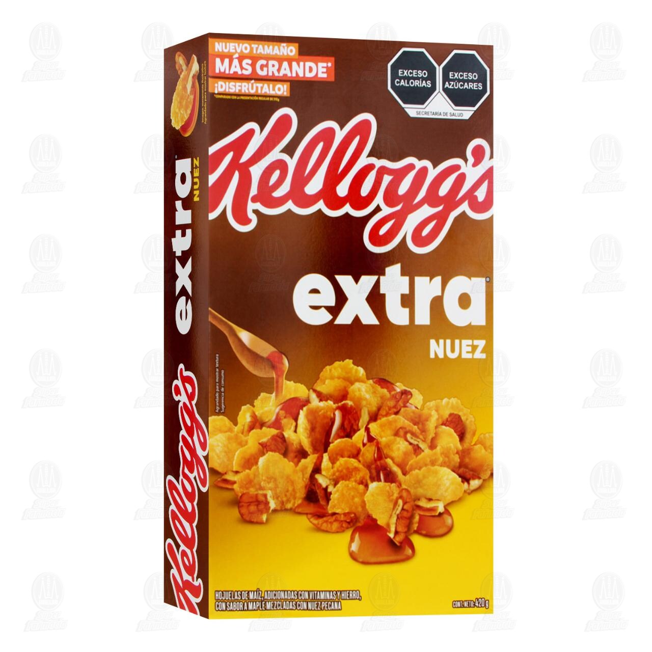 Cereal Kellogg's Extra Nuez, 420 gr. image number 0
