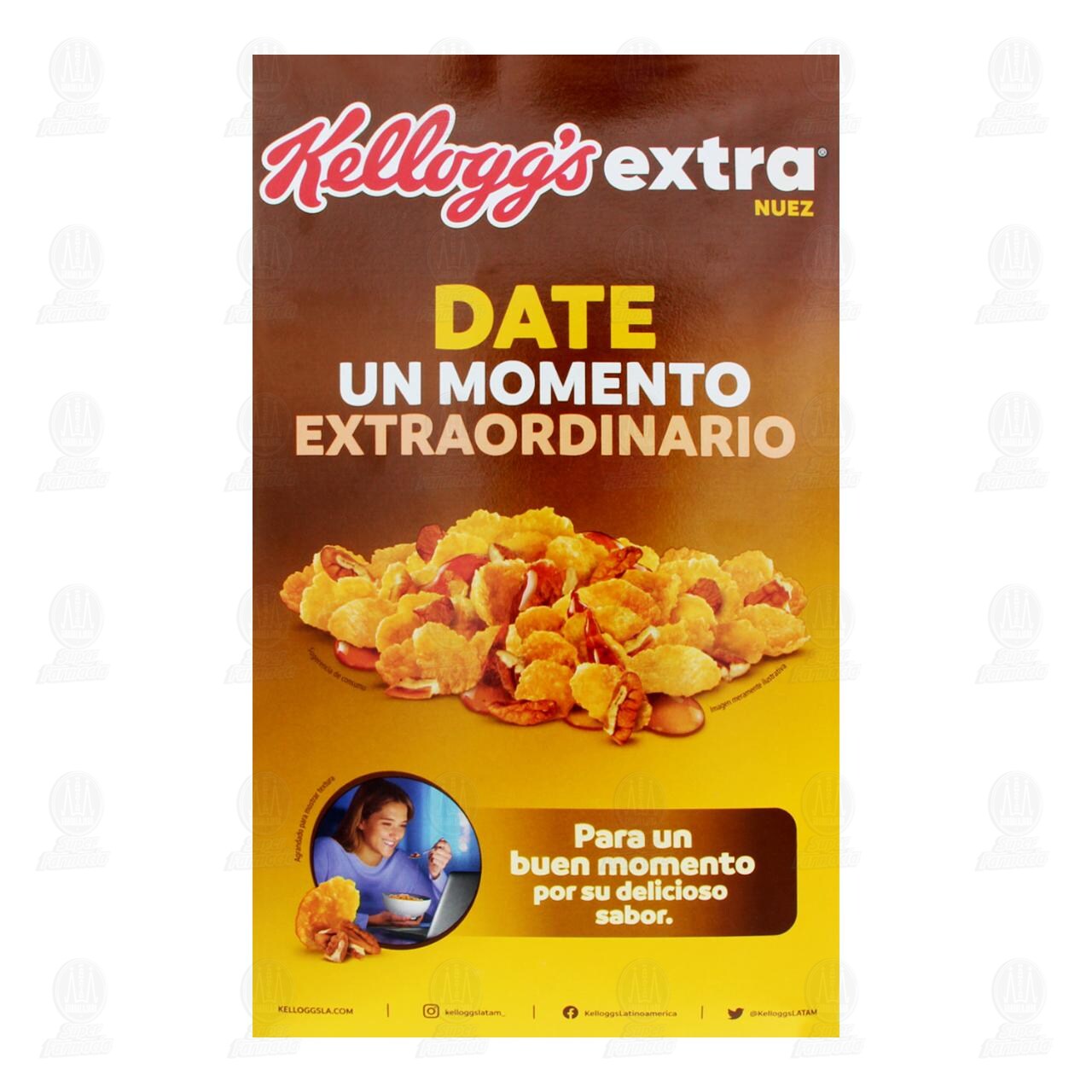 Cereal Kellogg's Extra Nuez, 420 gr. image number 2