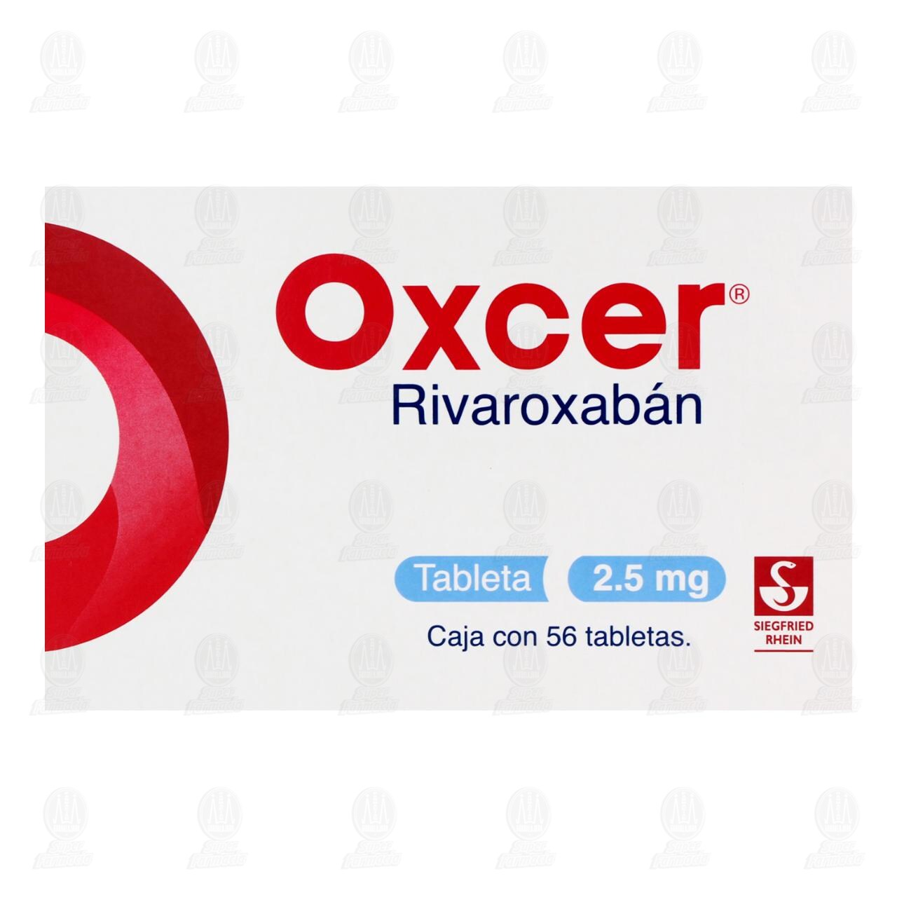 Oxcer 2.5 mg, 56 Tabletas. image number 1