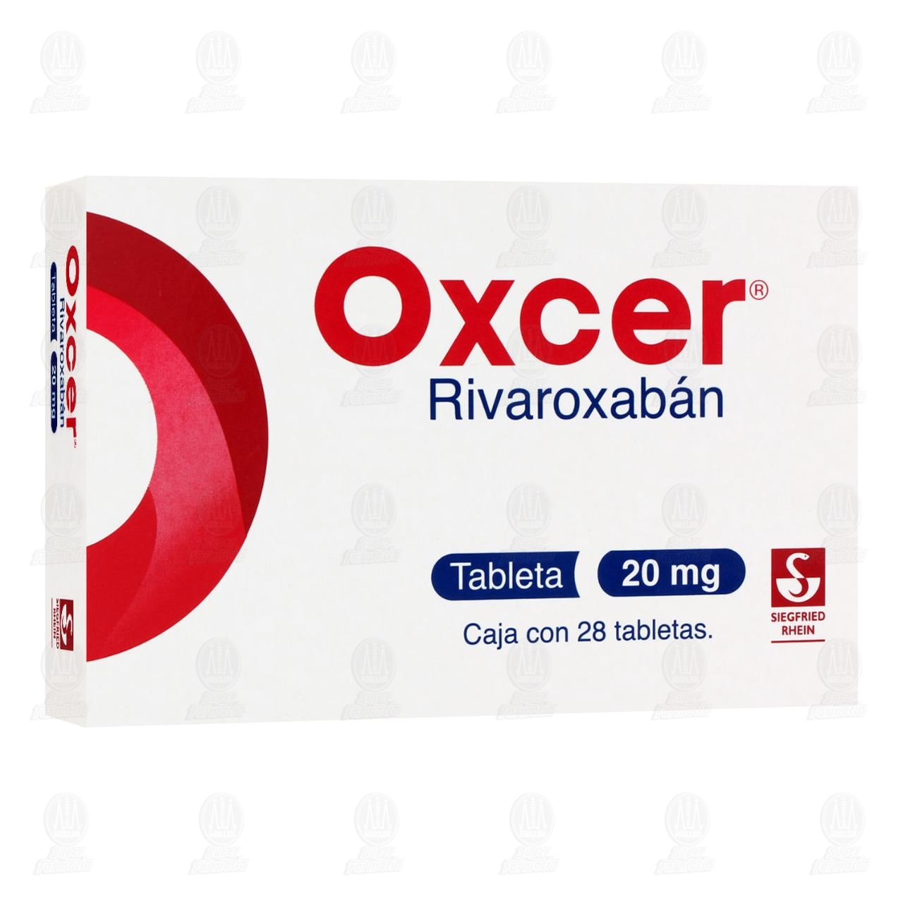 Oxcer 20 mg, 28 Tabletas. image number 0