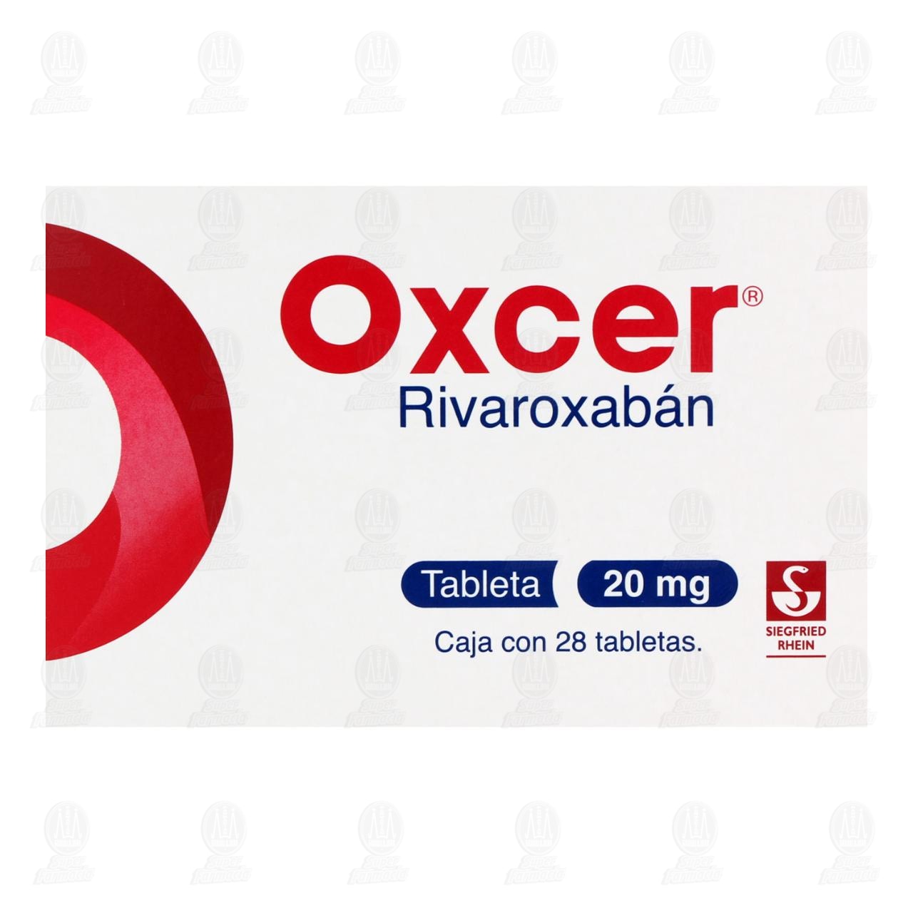 Oxcer 20 mg, 28 Tabletas. image number 1