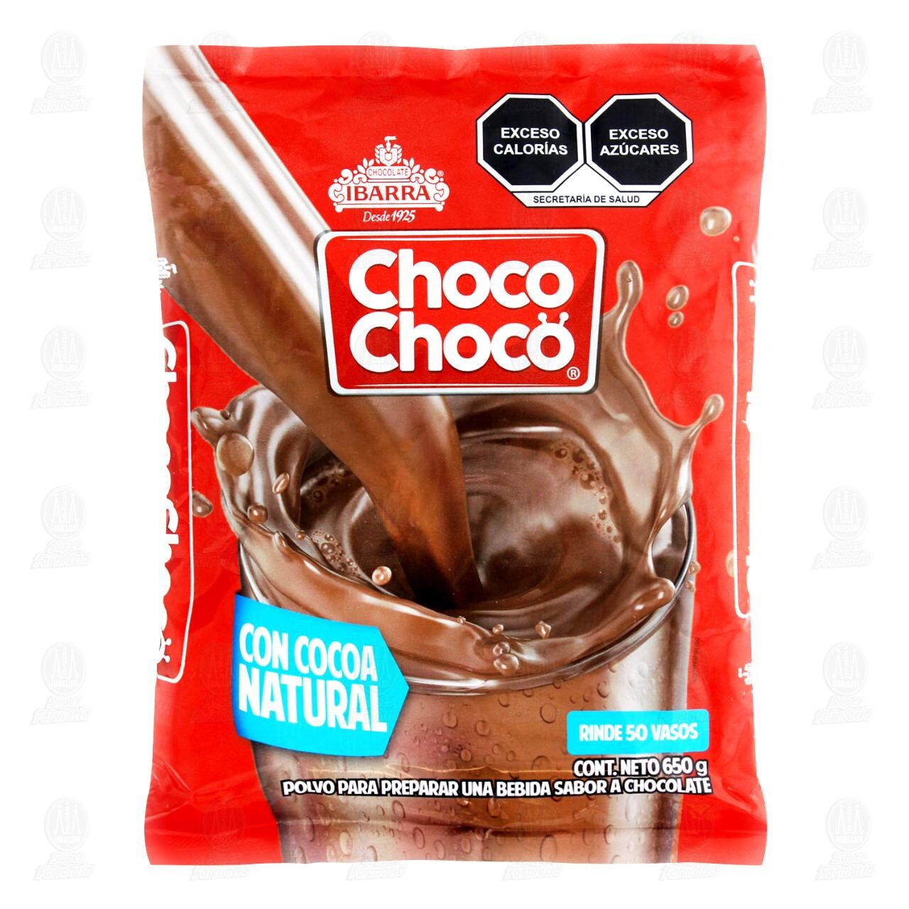 Chocolate Ibarra Choco Choco en Polvo, 650 gr.