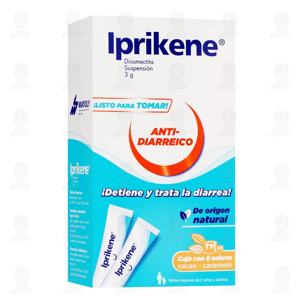Iprikene 3 gr Suspensi&oacute;n, 8 Sobres.