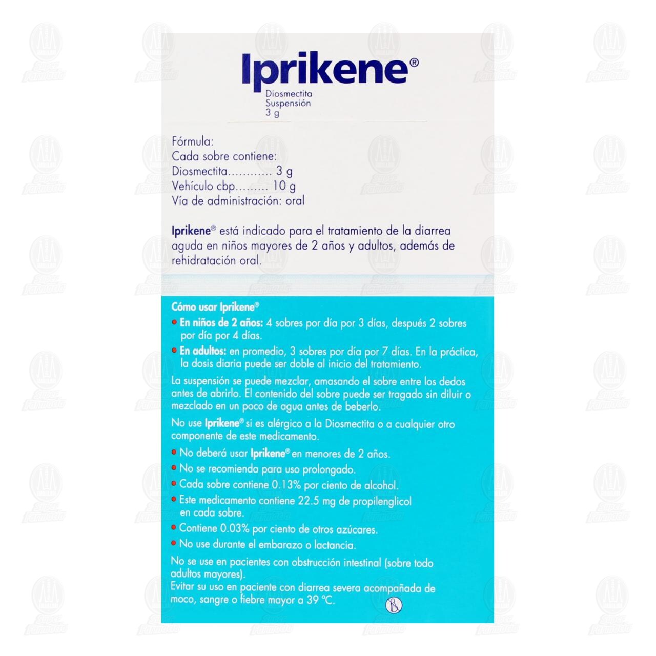Iprikene 3 gr Suspensi&oacute;n, 8 Sobres. image number 2