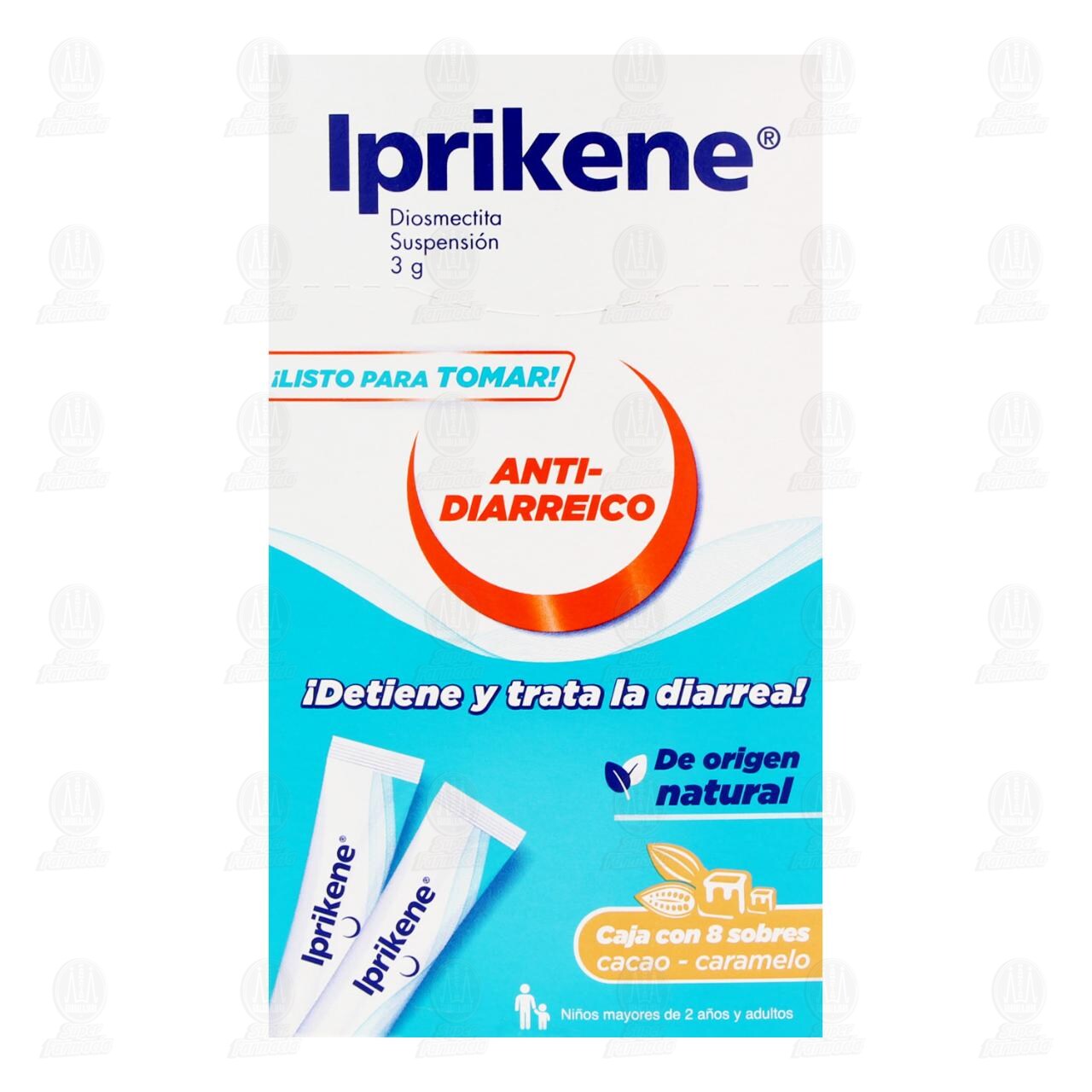 Iprikene 3 gr Suspensi&oacute;n, 8 Sobres. image number 1