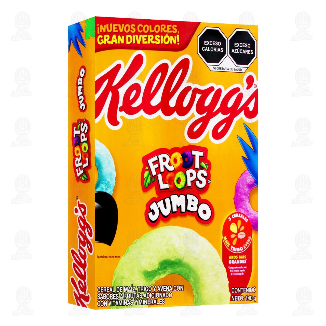 Imagen para Cereal Kellogg's Froot Loops Jumbo, 140 gr.