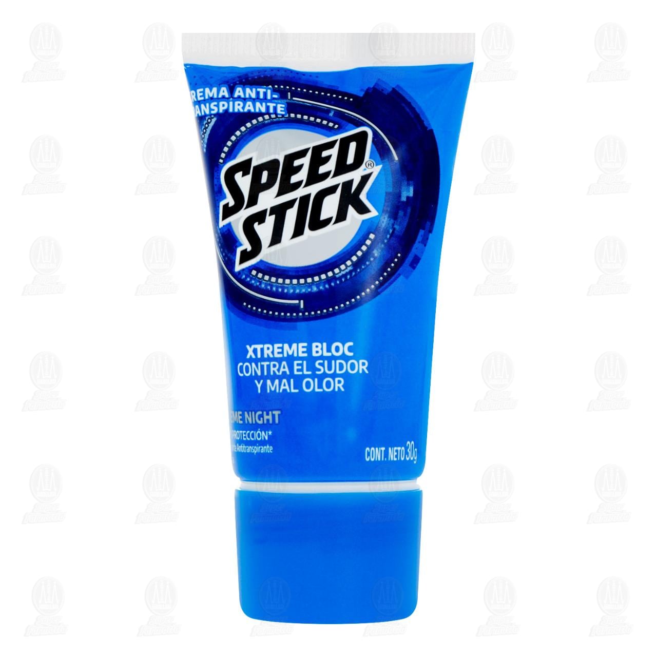 Desodorante Anti-transpirante Speed Stick en Crema 48 H de Protecci&oacute;n, 30 gr.