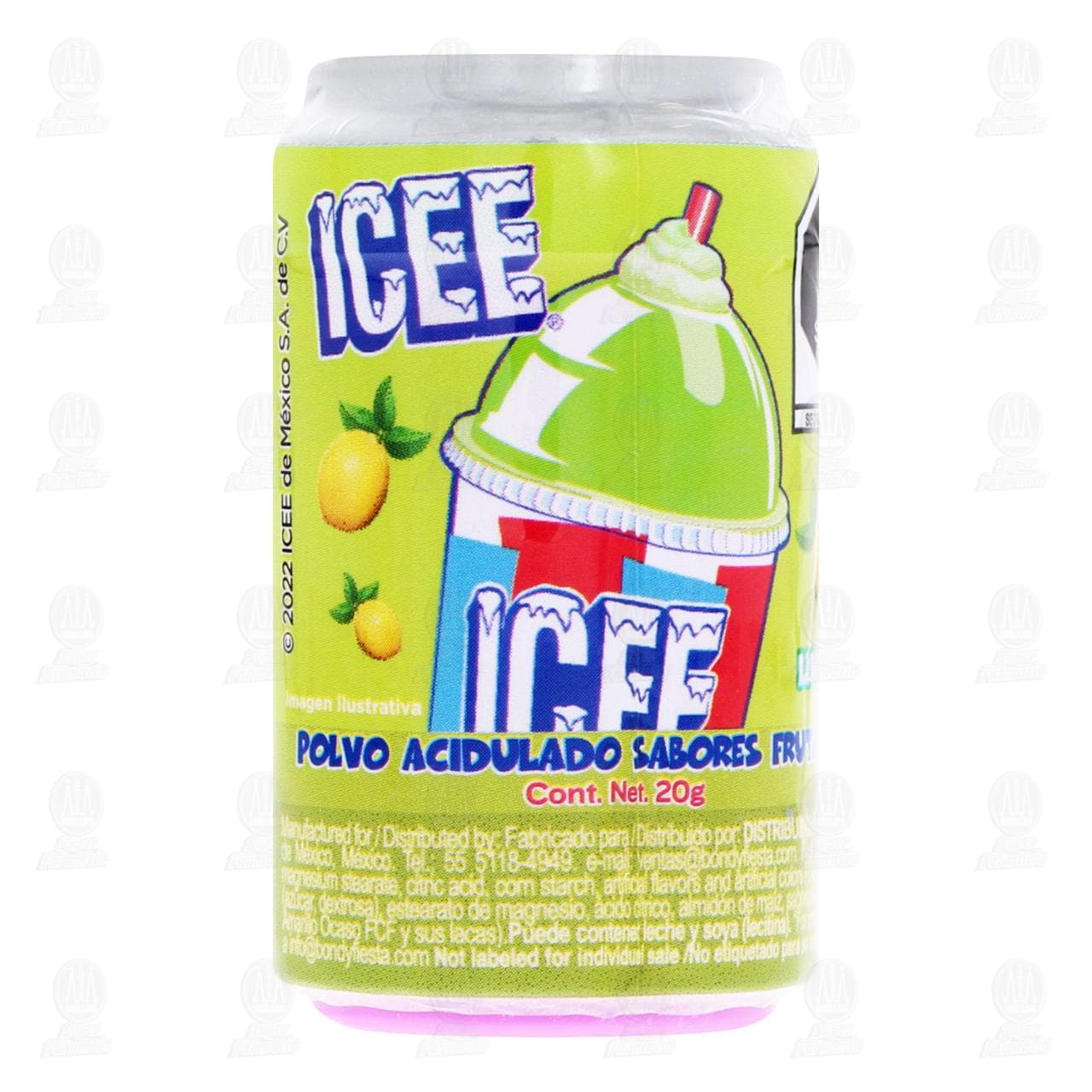 Imagen para Polvo Acidulado Icee Diferentes Sabores, 20 gr.