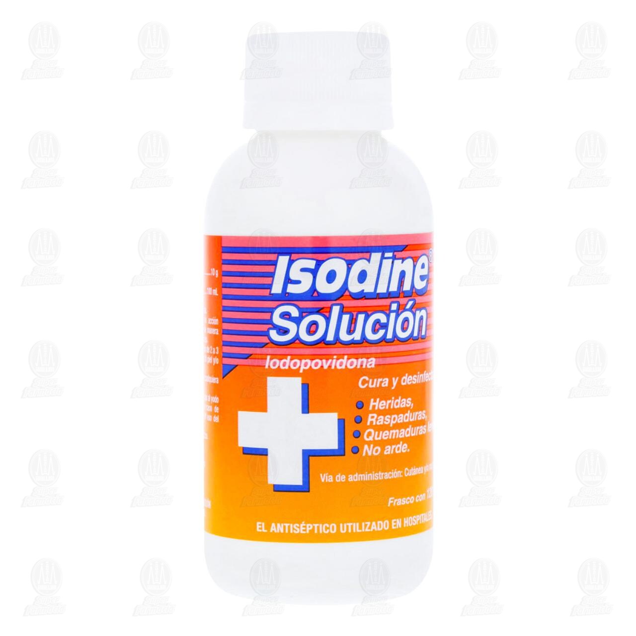 Isodine Soluci&oacute;n Antis&eacute;ptico, 120 ml. image number 0