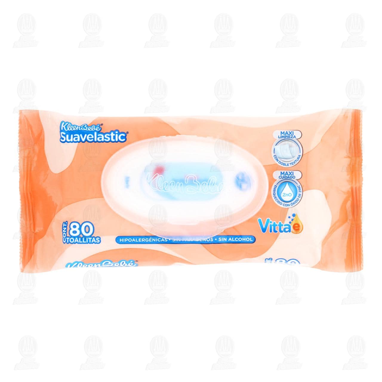 Toallitas H&uacute;medas KleenBeb&eacute; Suavelastic Vitta E, 80 pzas. image number 0