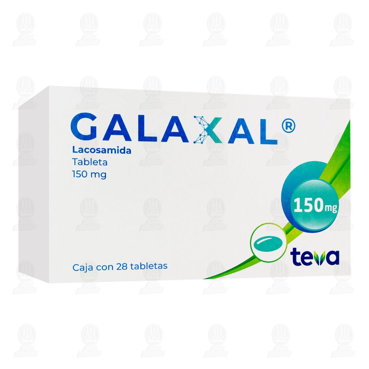Galaxal 150 mg, 28 Tabletas. image number 0
