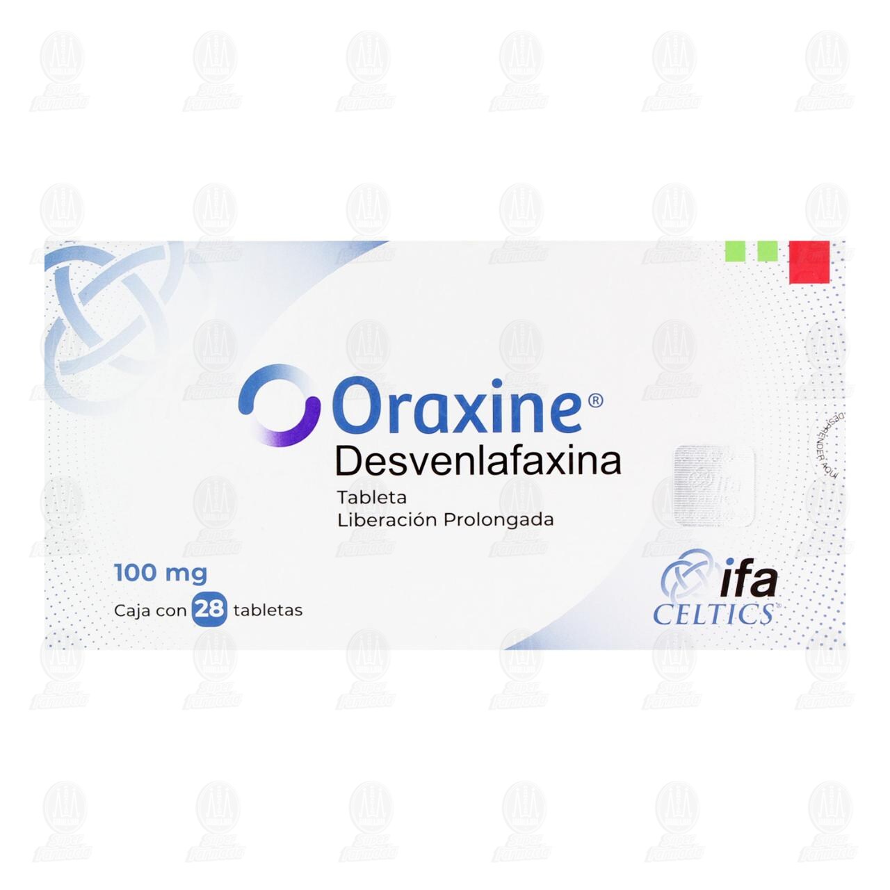 Oraxine 100 mg, 28 Tabletas. image number 1