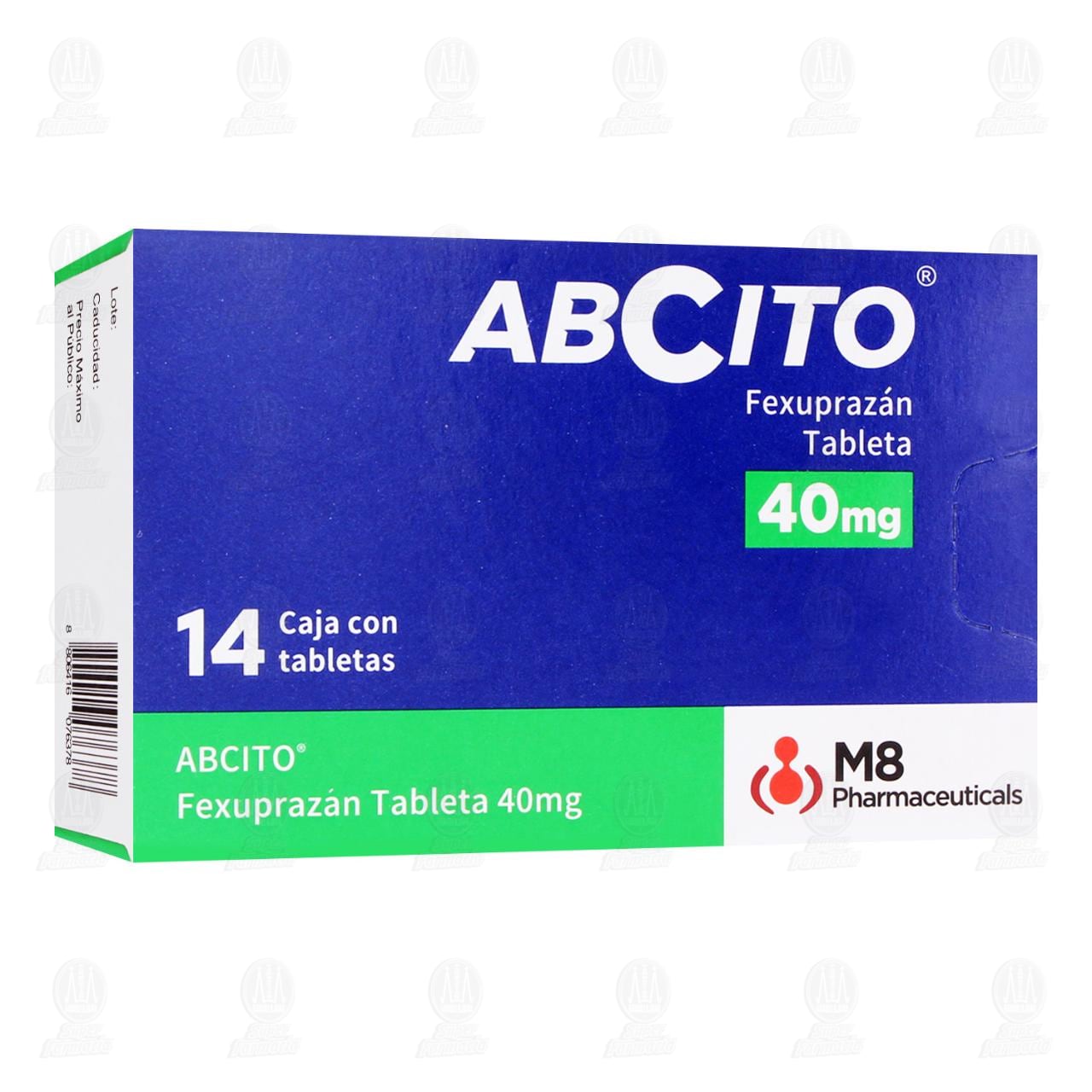 Abcito 40 mg, 14 Tabletas. image number 0