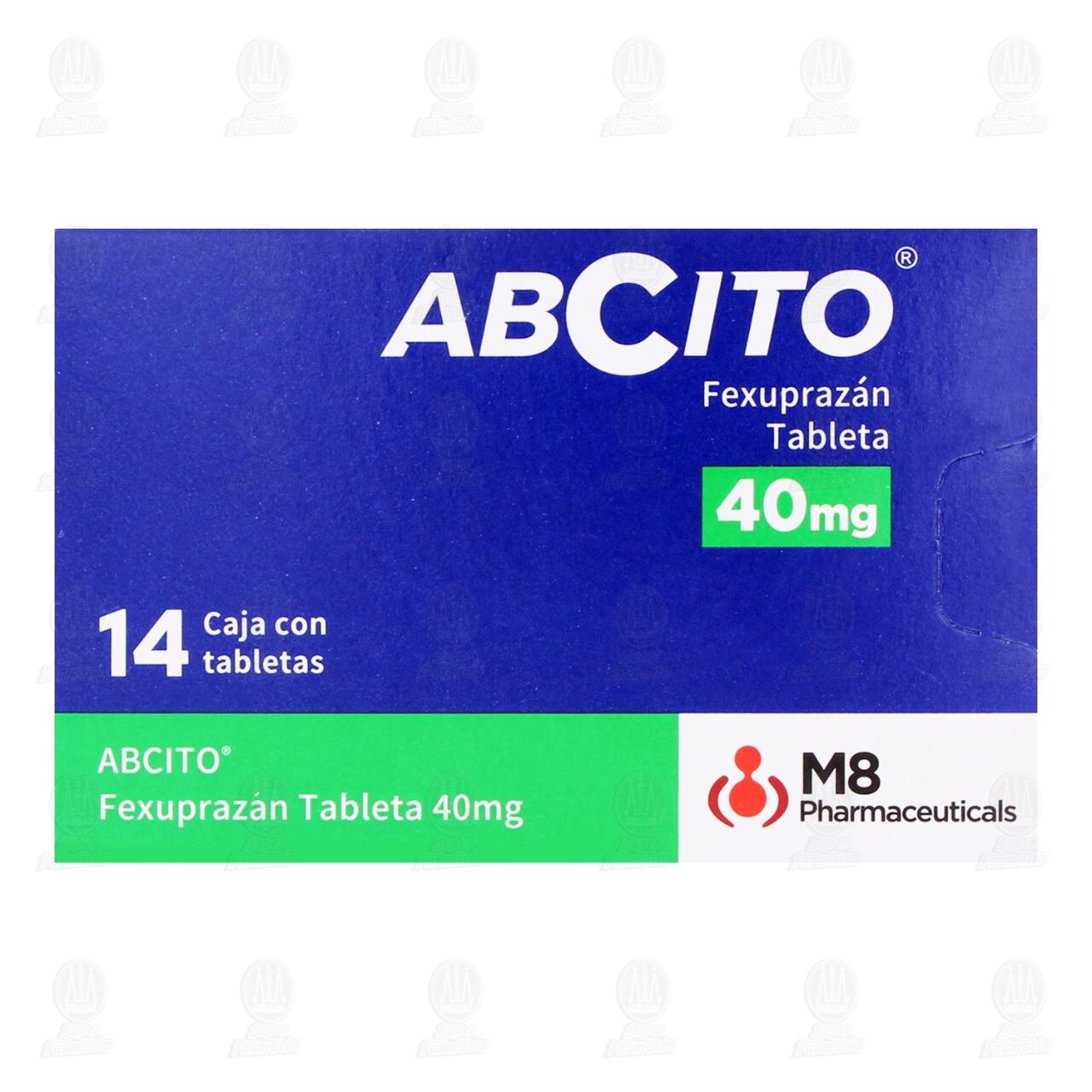 Abcito 40 mg, 14 Tabletas. image number 1