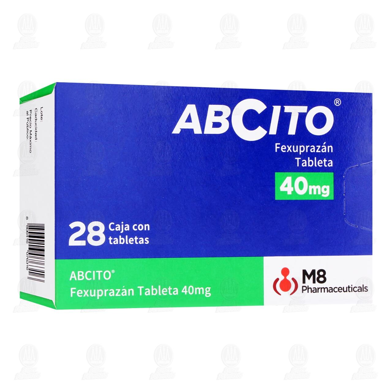 Abcito 40 mg, 28 Tabletas. image number 0