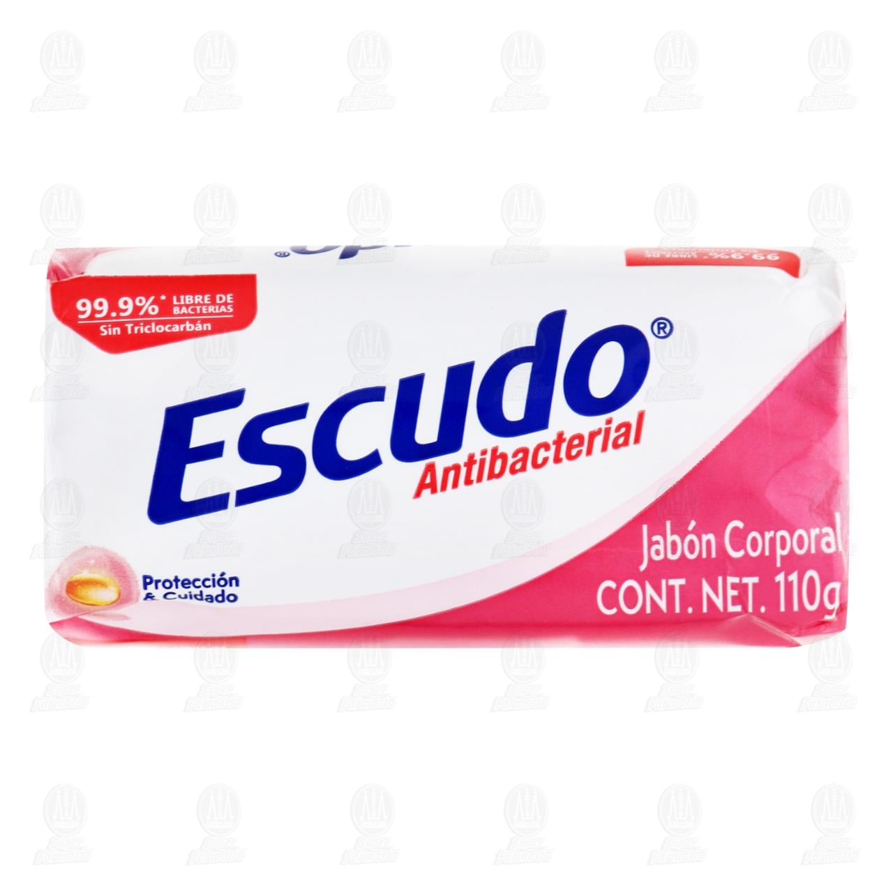 Jab&oacute;n Corporal Escudo Antibacterial Protecci&oacute;n & Cuidado, 110 gr.