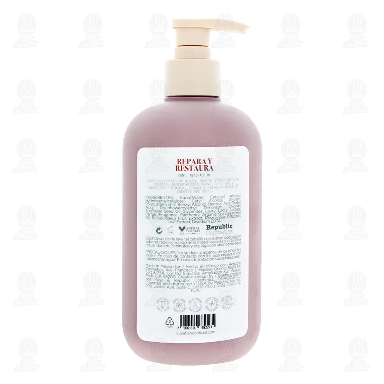 Acondicionador Yuya Repara y Restaura, 450 ml. image number 2