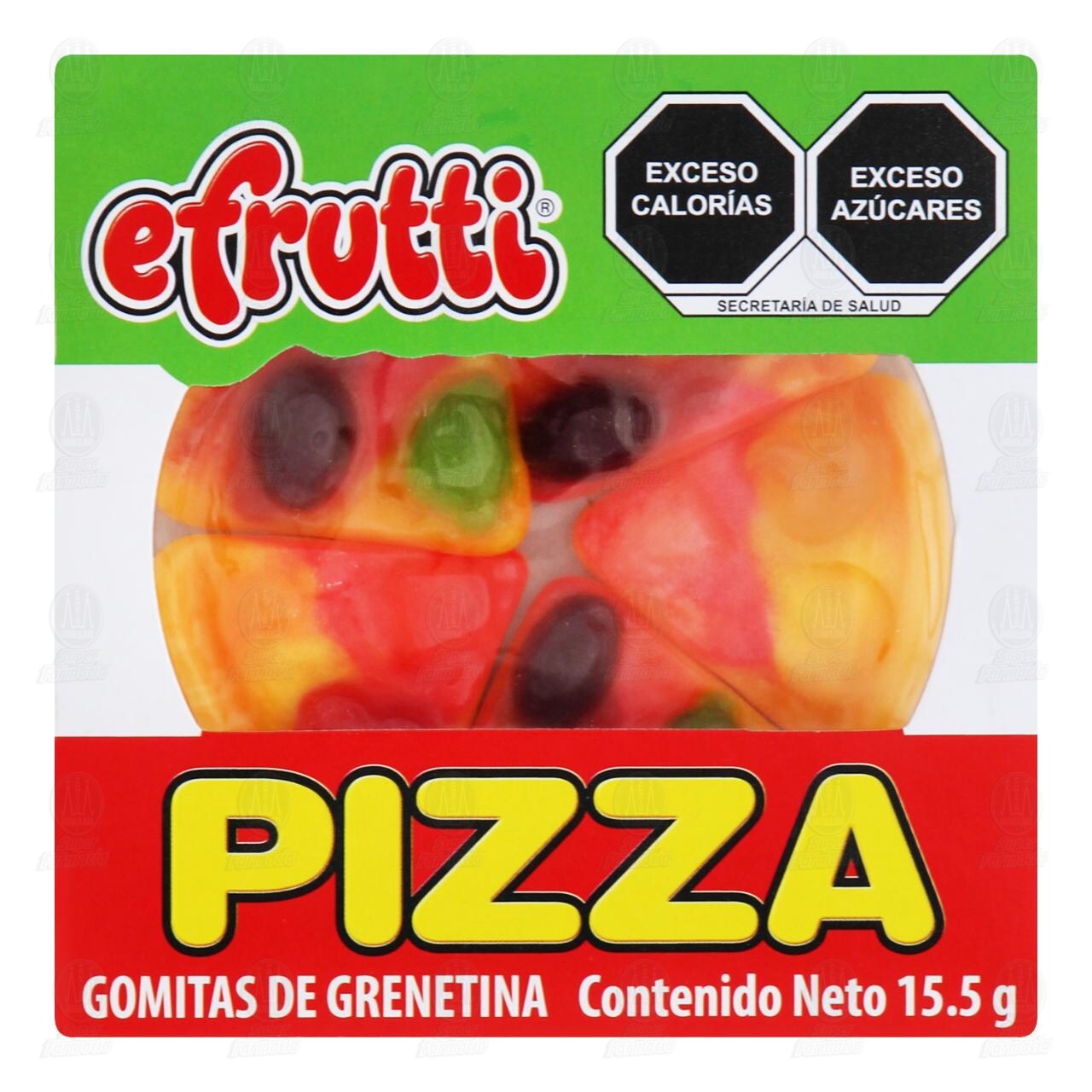 Gomitas Efrutti Pizza, 15.5 gr. image number 0