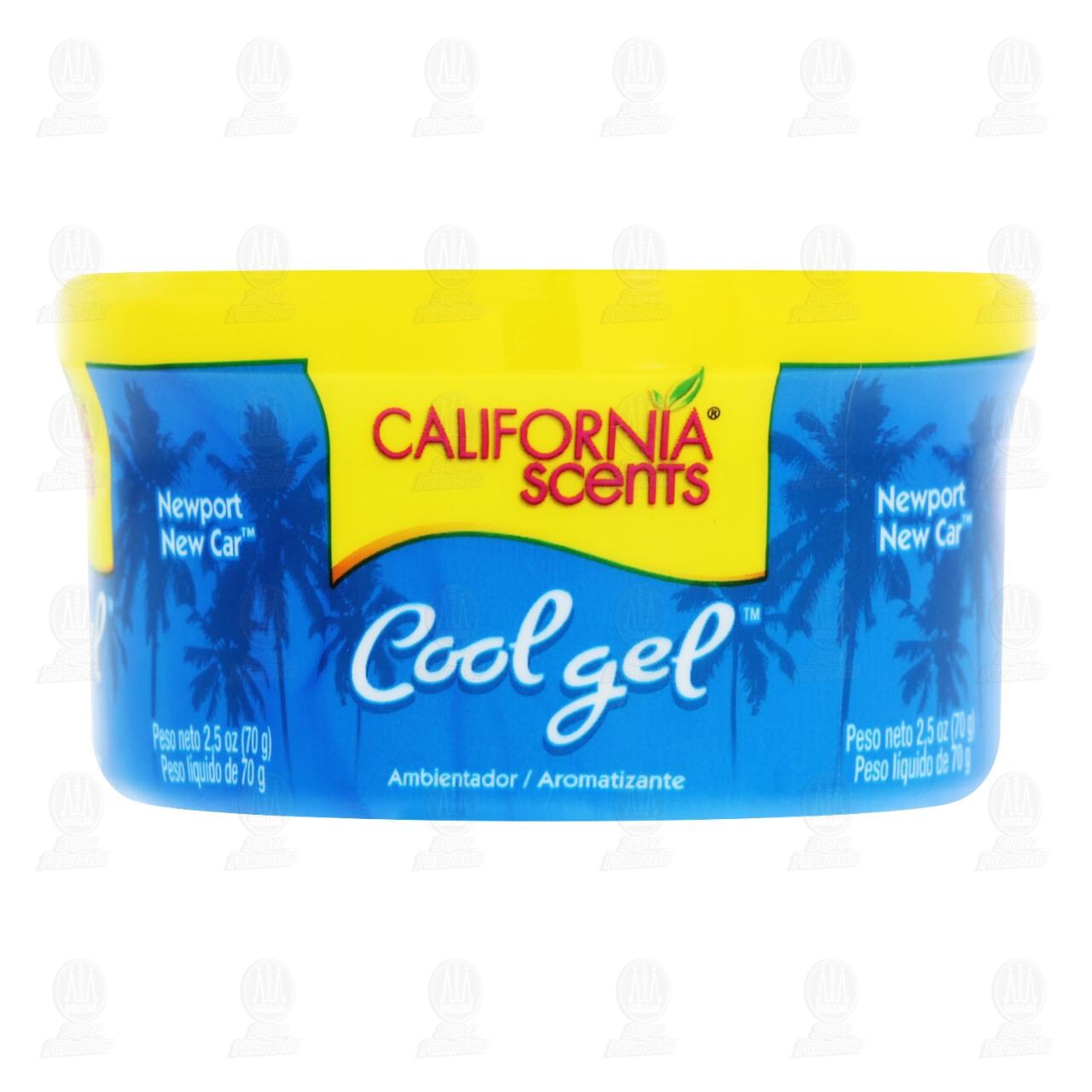 Aromatizante California Scents Cool Gel New Car, 70 gr. image number 1