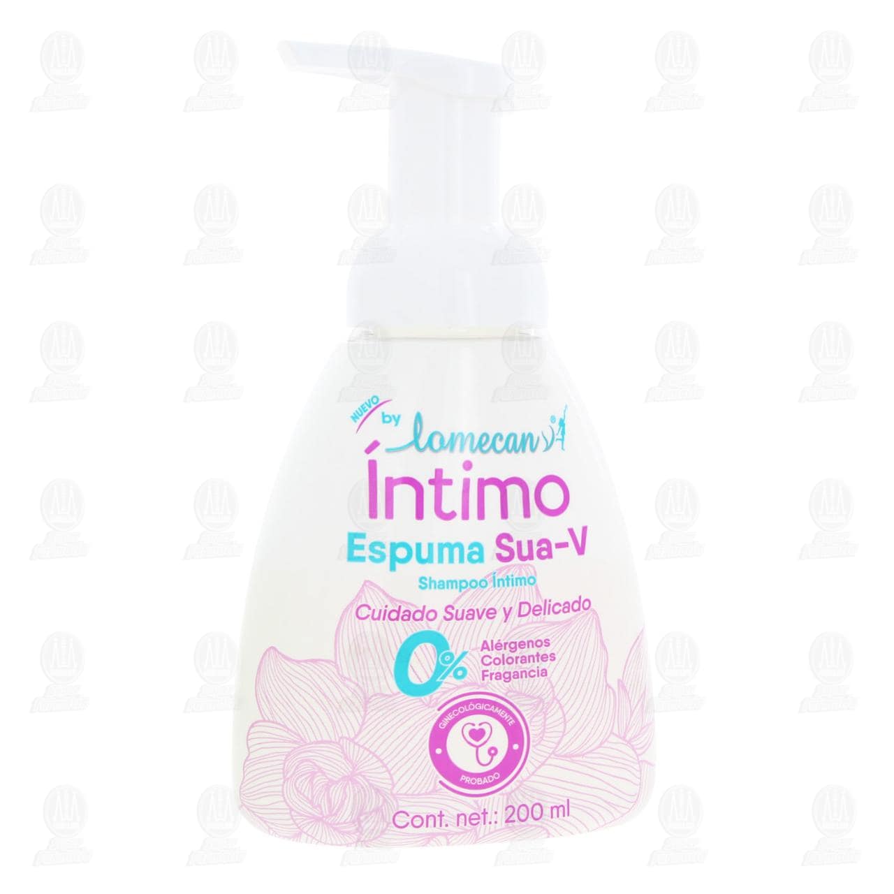 Imagen para Shampoo Íntimo Lomecan Espuma Sua-V, 200 ml.