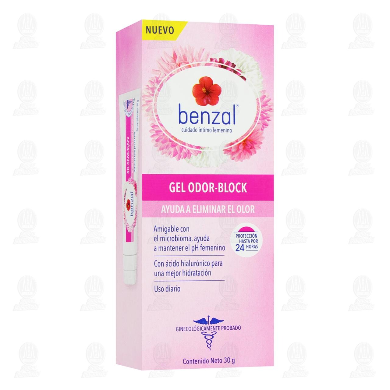 Gel Odor-Block Benzal Cuidado &Iacute;ntimo Femenino, 30 gr. image number 0