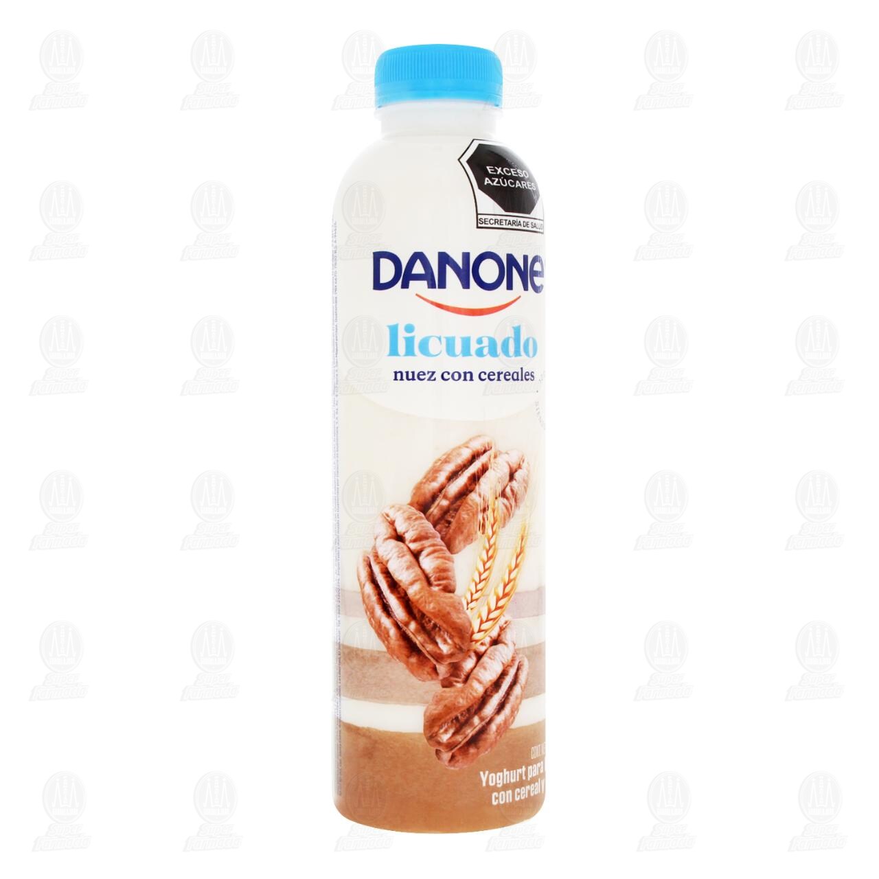 Licuado de Yoghurt Danone con Cereal y Nuez, 435 gr.