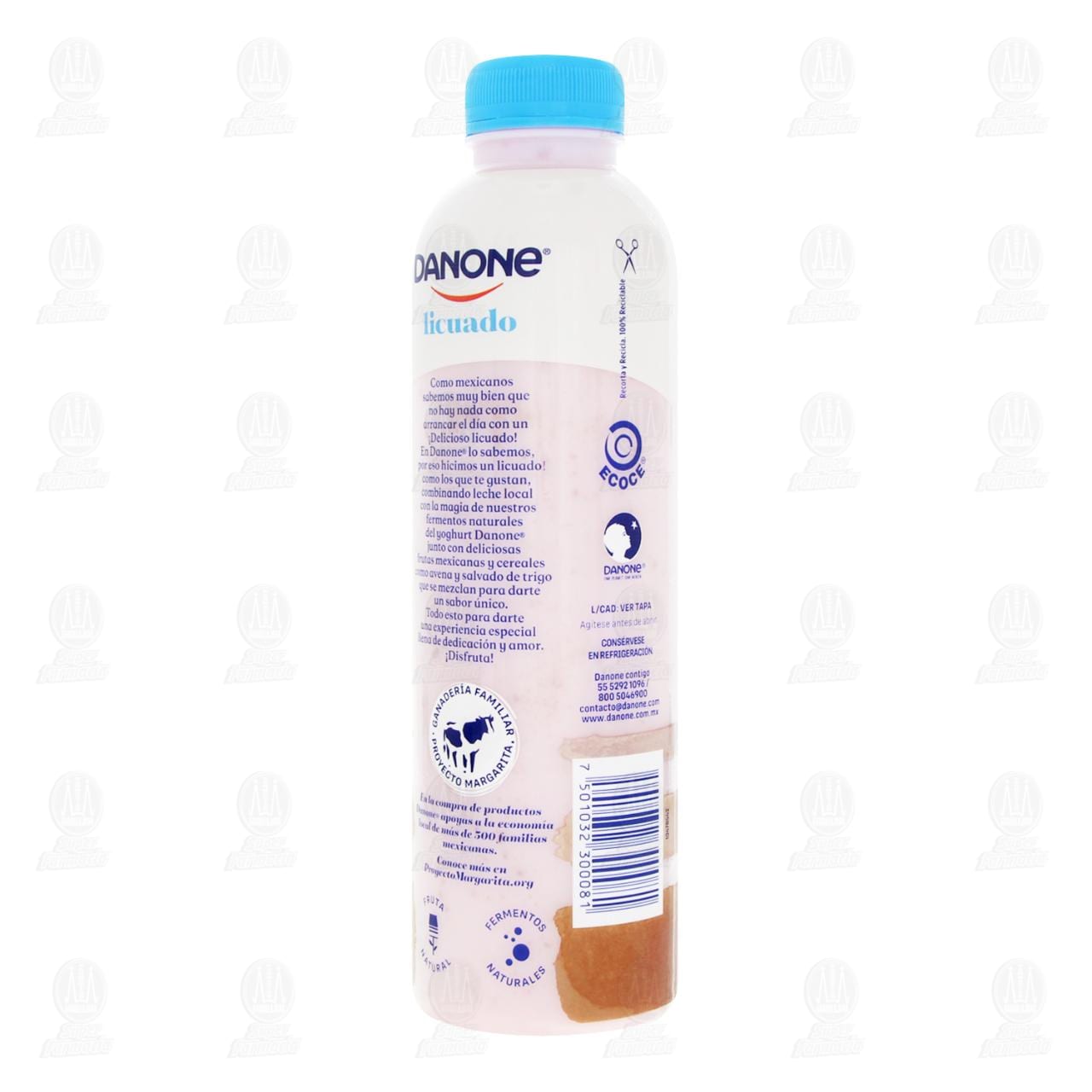 Licuado de Yoghurt Danone Frutos Rojos y Cereales, 435 gr. image number 2