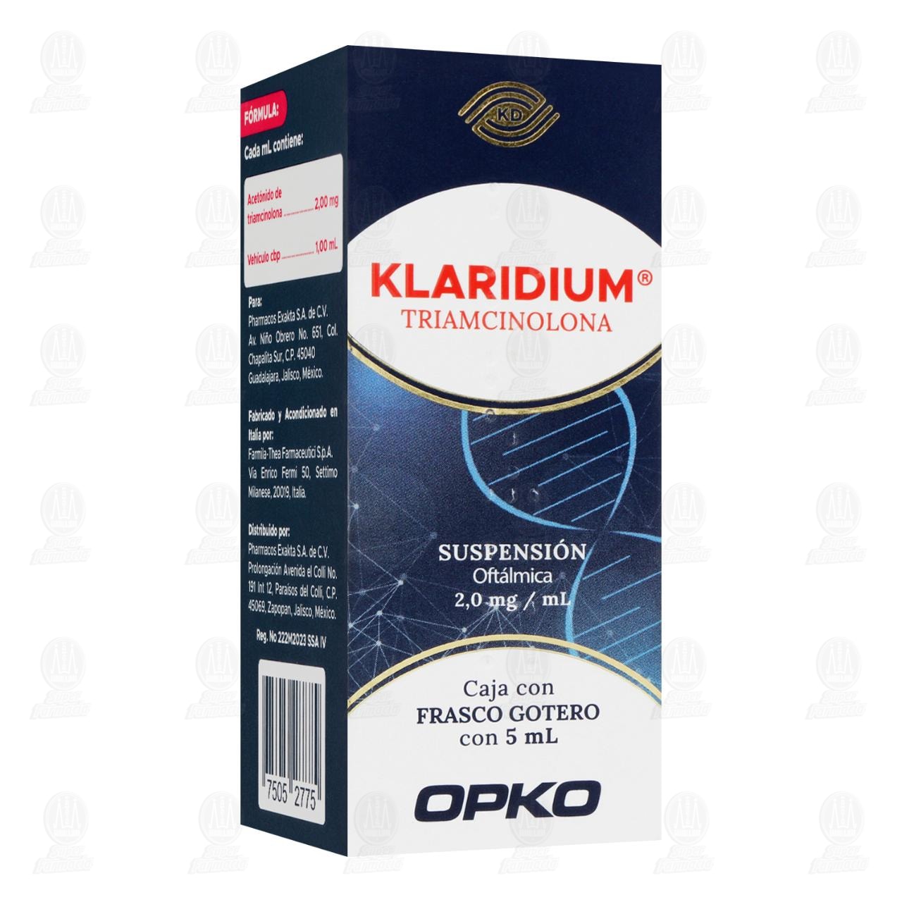 Imagen para Klaridium 2,0mg/ml Suspensión Oftálmica, 5 ml.