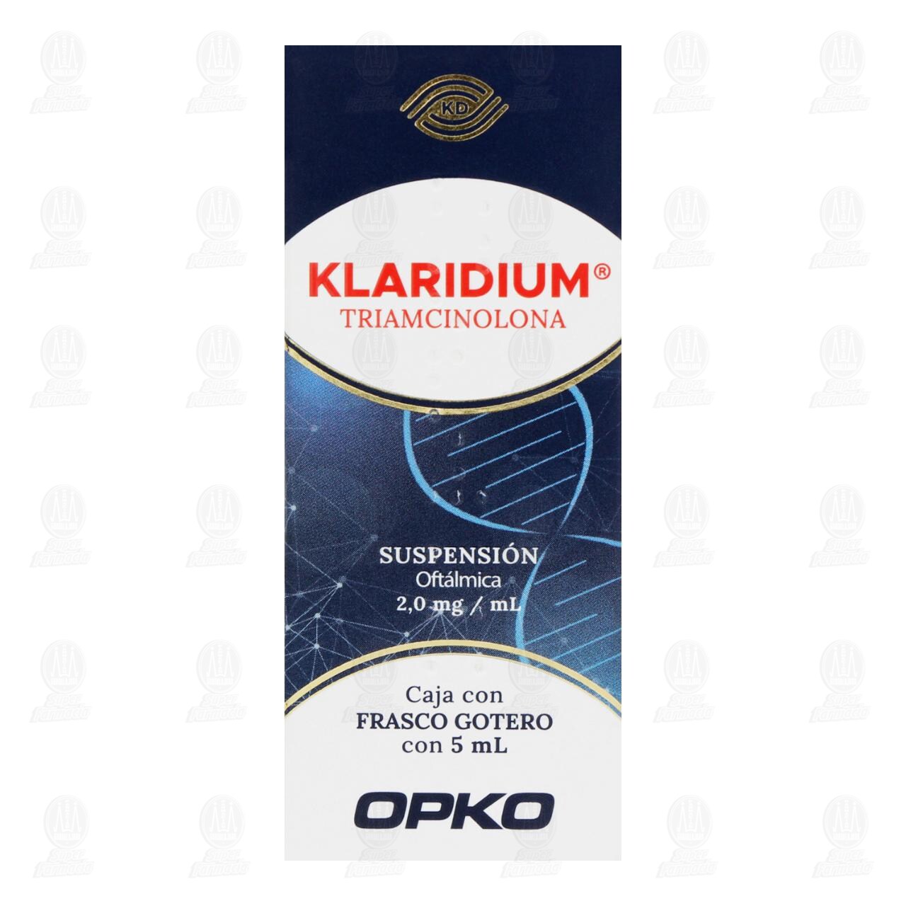 Klaridium 2,0mg/ml Suspensi&oacute;n Oft&aacute;lmica, 5 ml. image number 1