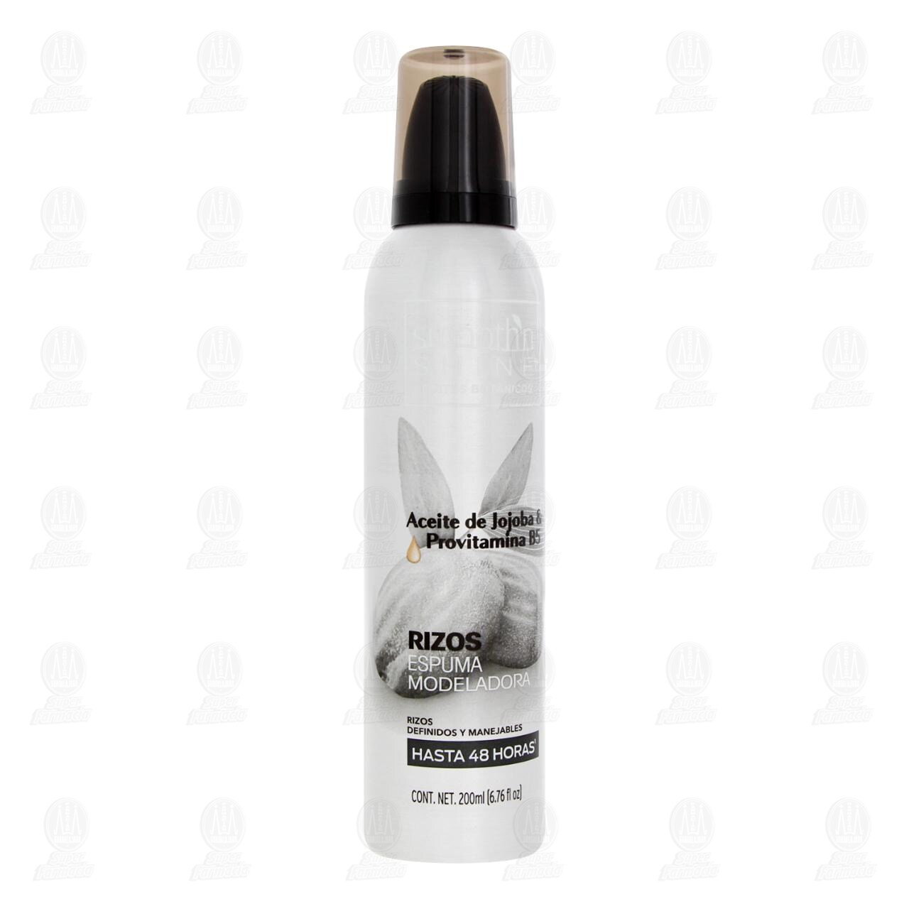 Espuma Modeladora Smooth'n Shine Rizos, 200 ml. image number 0