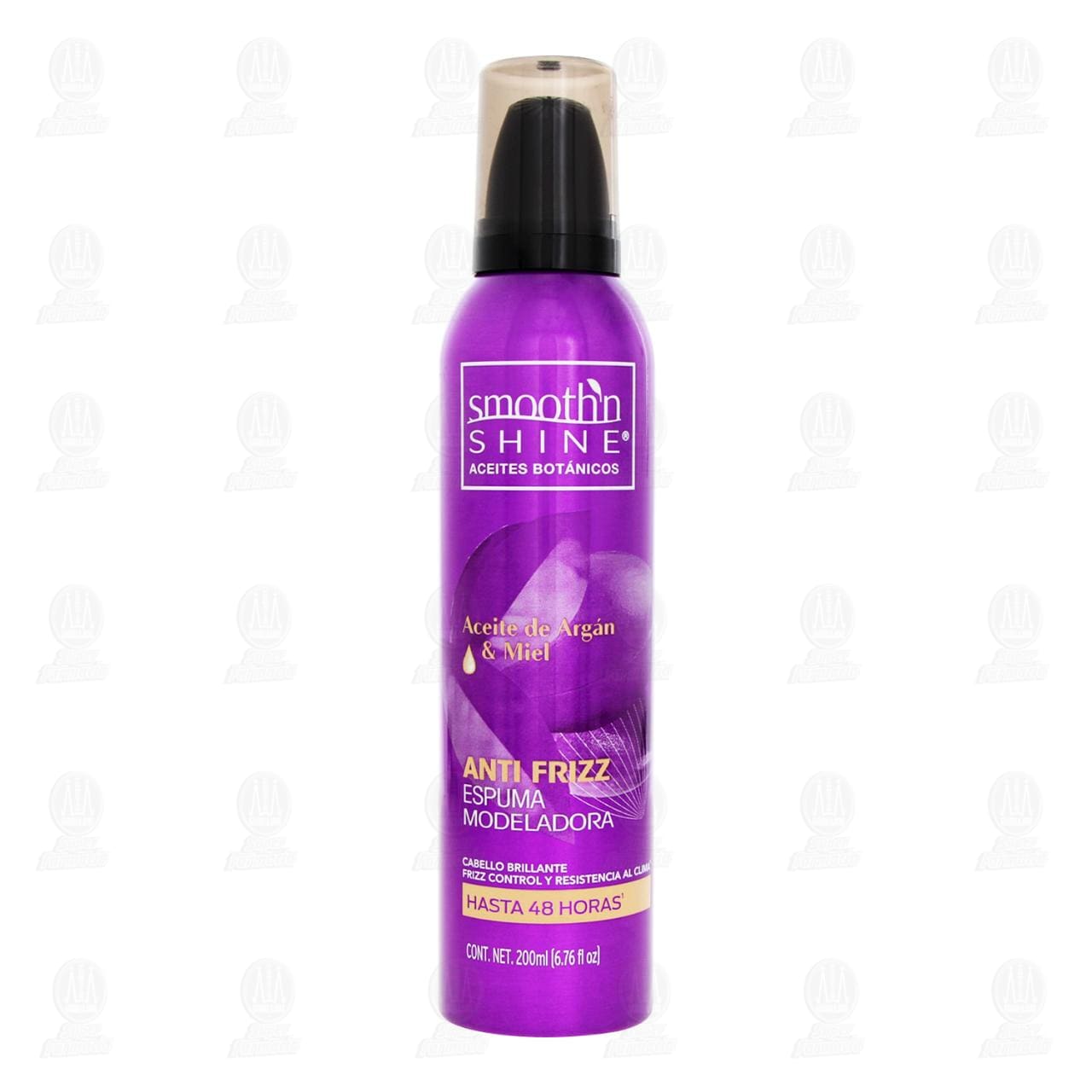 Espuma Modeladora Smooth'n Shine Anti Frizz, 200 ml. image number 1