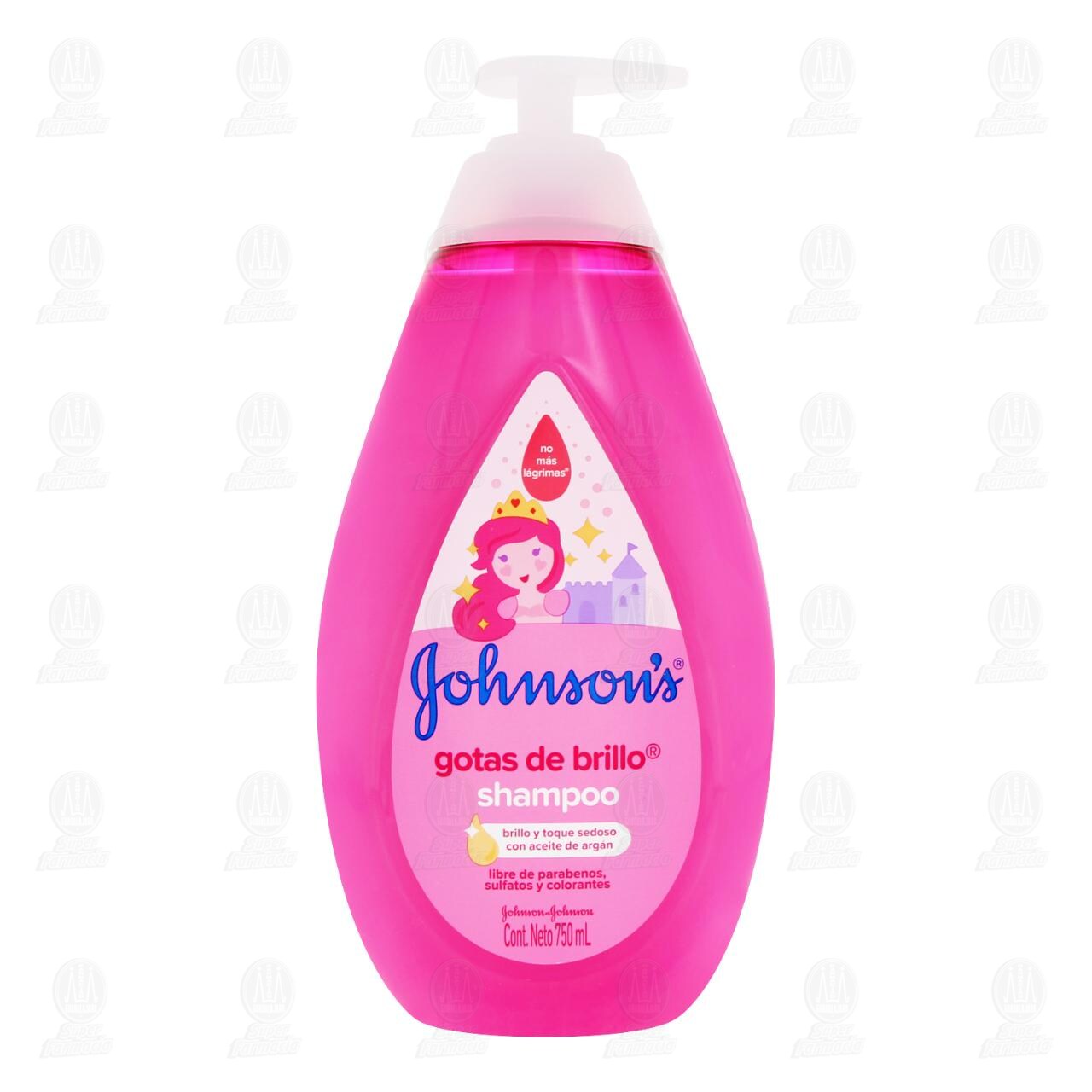 Shampoo Infantil Johnson's Gotas de Brillo, 750 ml. image number 1