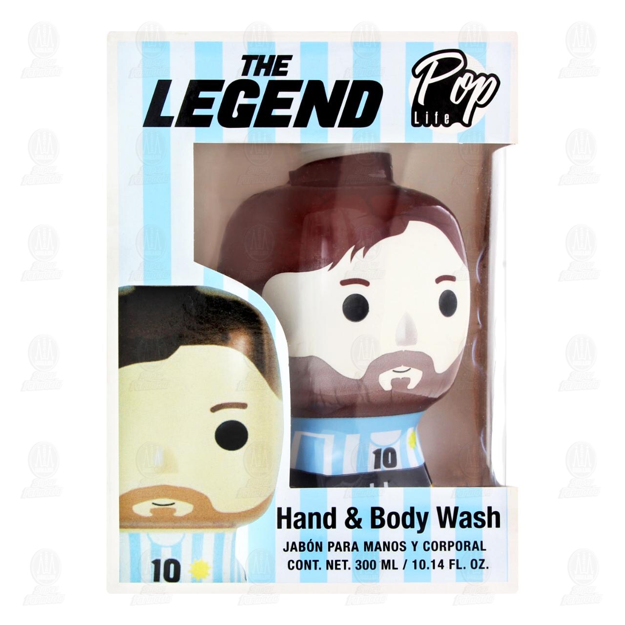 Jab&oacute;n L&iacute;quido Pop Life para Manos y Corporal Edici&oacute;n The Legend Aroma Frutal, 300 ml. image number 1