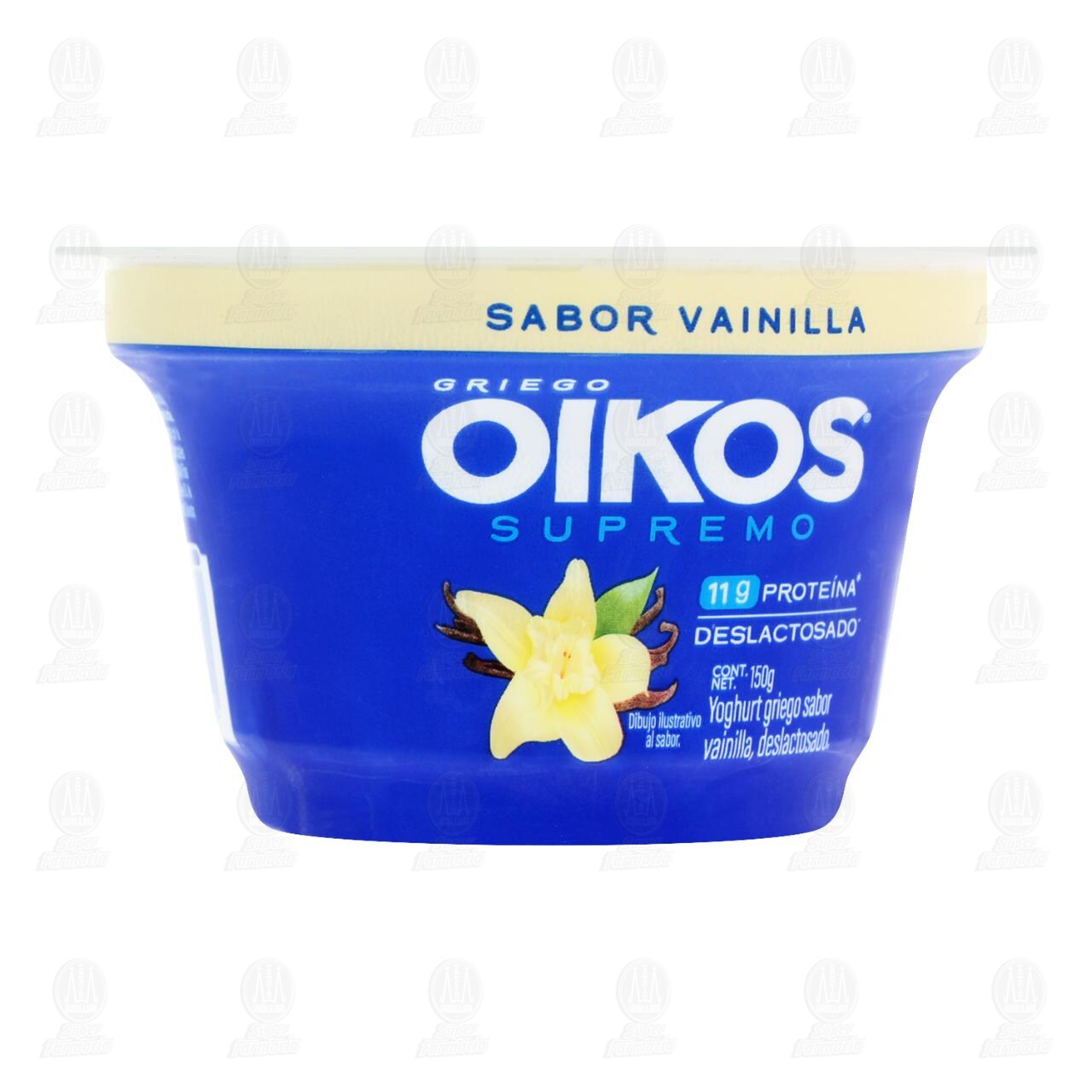 Yoghurt Oikos con Vainilla Deslactosado, 150 gr. image number 0