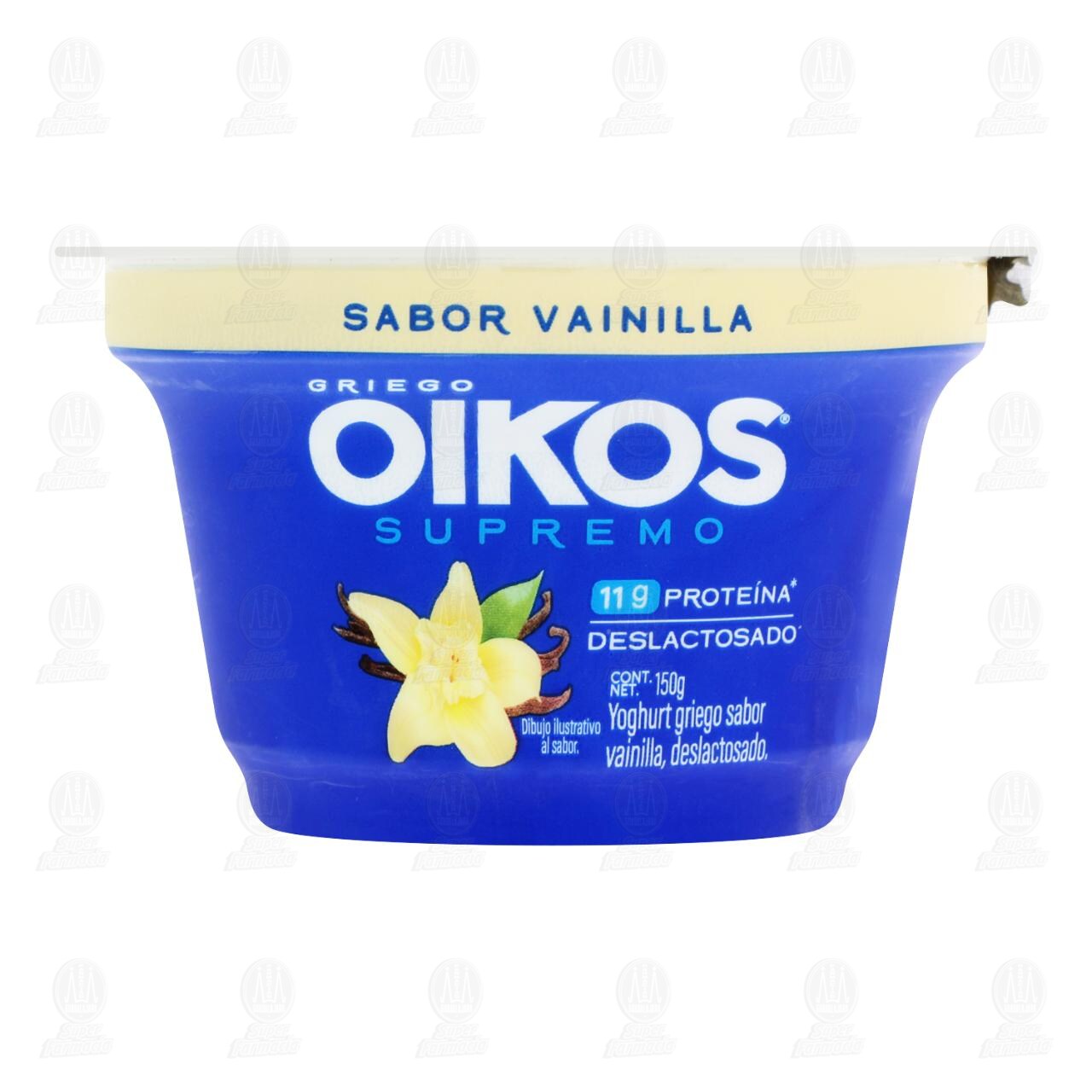 Yoghurt Oikos con Vainilla Deslactosado, 150 gr. image number 1