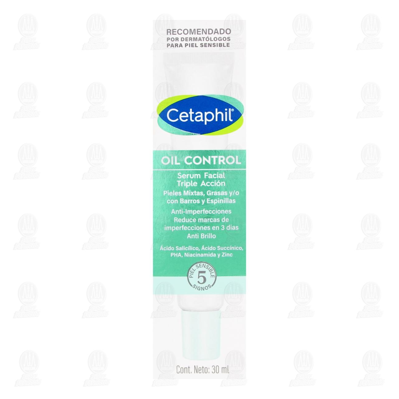 Cetaphil Serum Oil Control Facial Triple Accion, 30 ml. image number 1