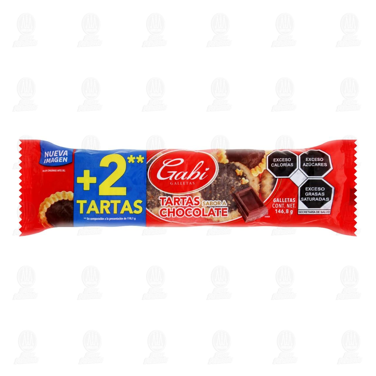 Imagen para Galletas Gabi Tartas de Chocolate, 146.8 gr.