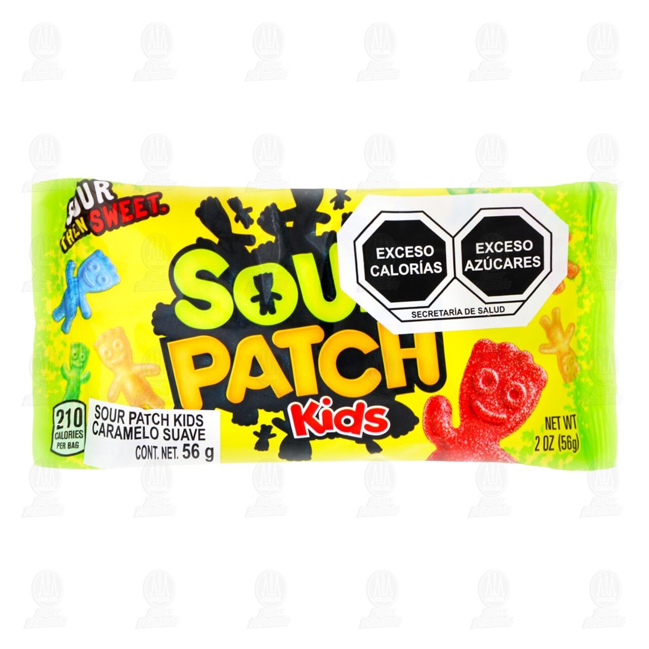 Caramelo Suave Sour Patch Kids, 56 gr.
