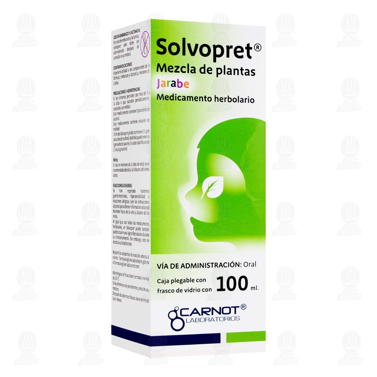 Solvopret Jarabe, 100 ml. image number 0