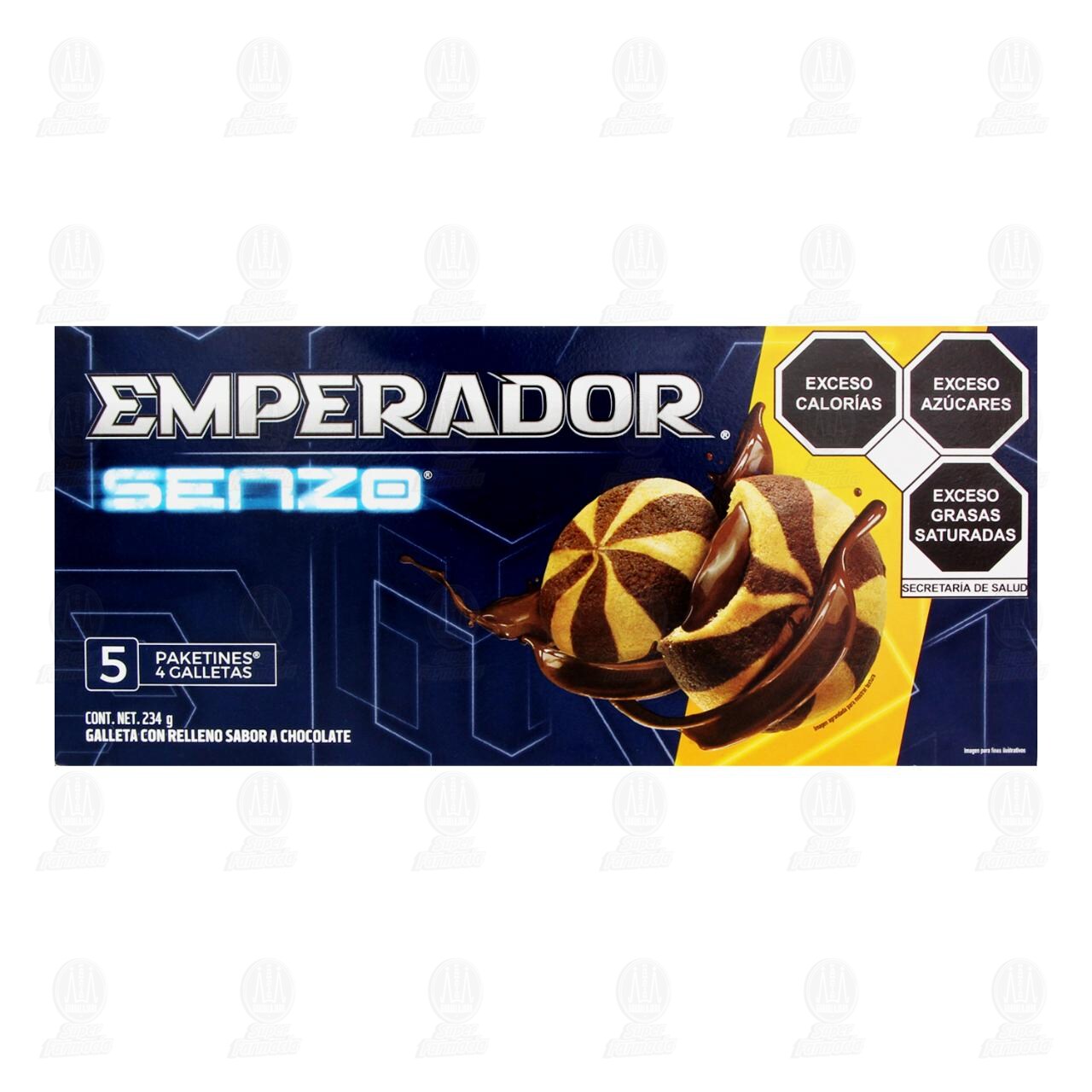 Galletas Emperador Senzo, 234 gr. image number 1