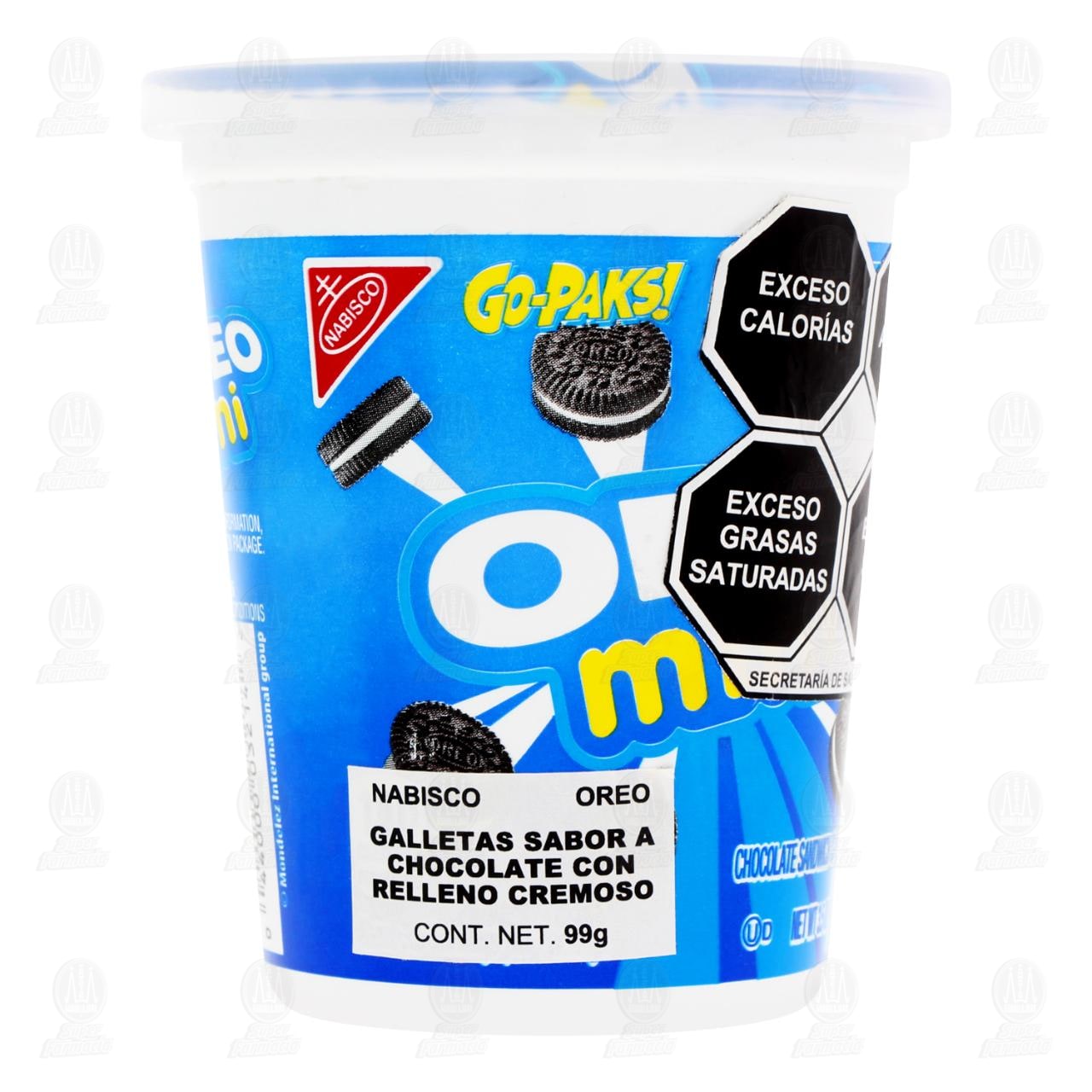 Galletas Oreo Mini Sabor Chocolate, 99 gr.